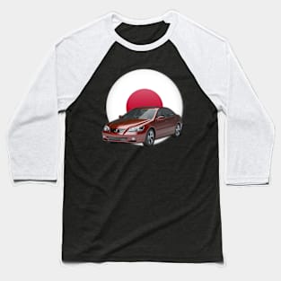 Acura SL Maroon sedan 2 Baseball T-Shirt